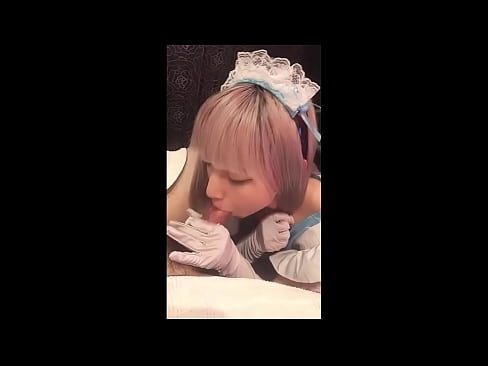 ❤️ Japanesch Idol [mayuka], Franséisch Déngschtmeedchen Kostüm, Deel 1, blowjob a réckelen mat Lotion Qualitéit Porno bei eis