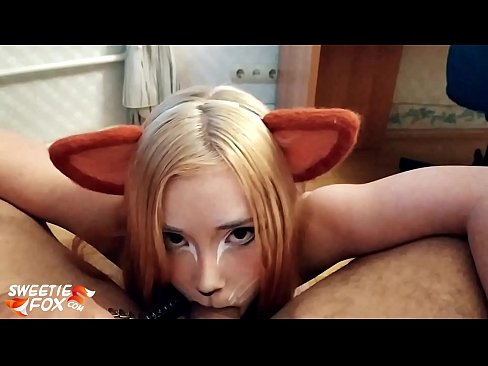 ❤️ Kitsune schlucken Dick a kum an hirem Mond Qualitéit Porno bei eis